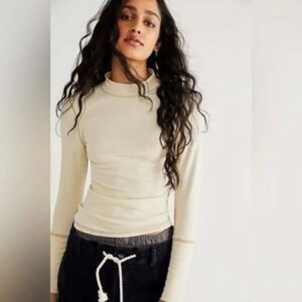 Free People Nina Long Sleeve Top